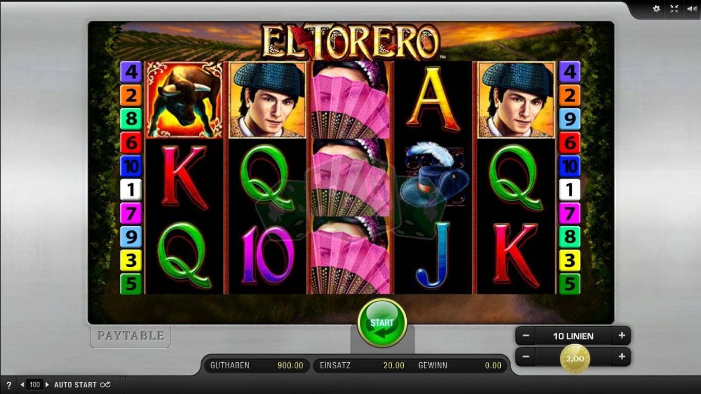 Diese Casinos bieten El Torero online an