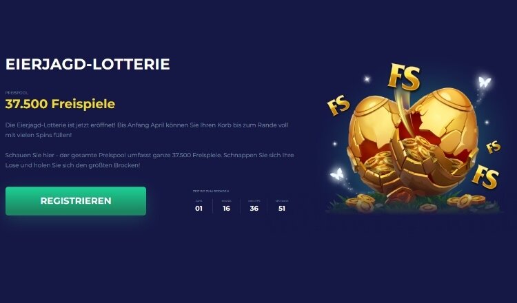 Pino Casino Oster-Bonus